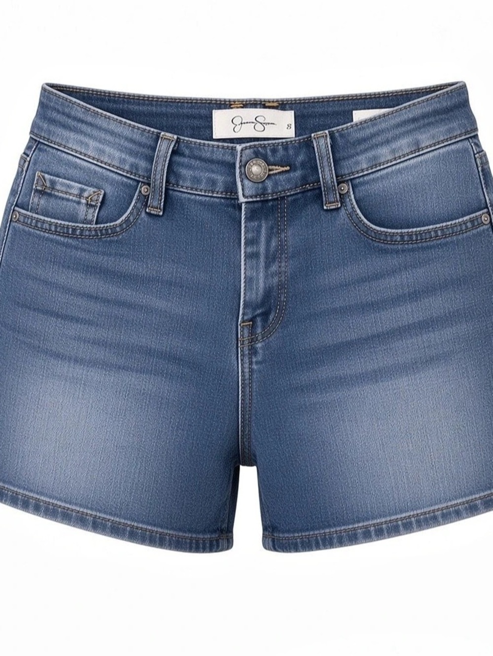 Jessica Simpson Denim Jean Shorts Blue Waist 25